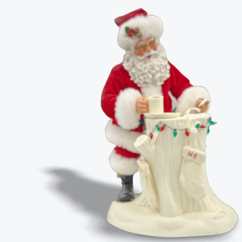 Snowbabies Dept 56 Clothique Santa and Me Possible Dreams Christmas 2006
